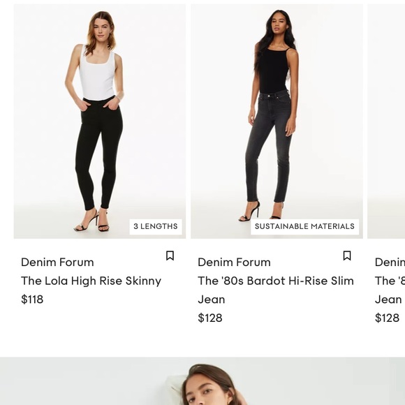 Denim Forum The Yoko High Rise Slim 28L - Picture 7 of 14